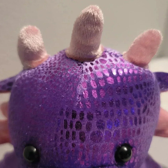 Scentsy Buddy Snap The Dragon Purple & Pink Stuffed Animal Plush Rerd. Scent Pak - Picture 12 of 16